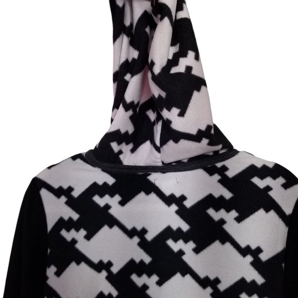 DKNY Houndstooth Hoodie dress size medium - Picture 7 of 9